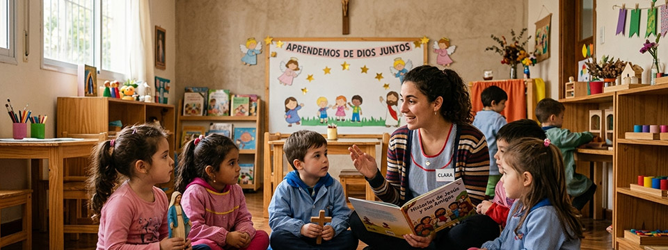 Educación Religiosa Escolar para profesores en Educación Inicial y Primaria
